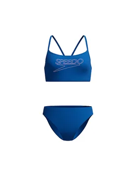 Bikini Endurance Logo para mujer azul 38 - Speedo - FashionsVida