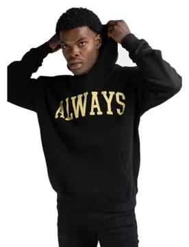 Sweat à Capuche Gigante Black L