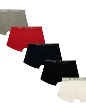 Boxers Um0um03679 Trunk 5 Unités White / Mid Red / Desert Sky / Black S