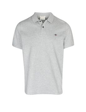 Poloshirt Regular Fit grau S herren