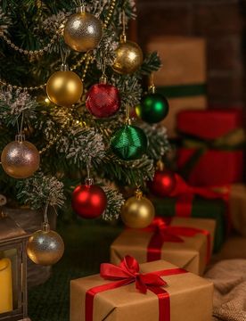 Set di 30 palline di Natale - multicolor
