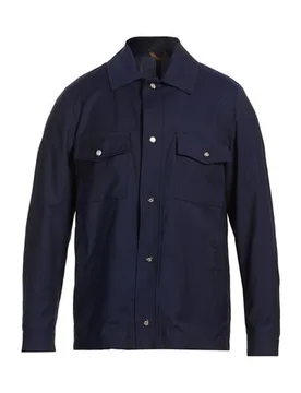 Jacke & Anorak Herren Nachtblau 46,48 Herren - LUIGI BORRELLI NAPOLI - FashionsVida