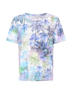Ausbrenner, Palmendruck D Shirt 1/2 female