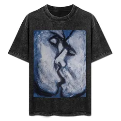 Lovers - Kiss In Blue T-Shirt