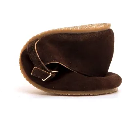 Zapato plano confort de mujer en piel con piso respetuoso