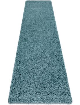 Teppiche Teppich, Läufer Soffi Shaggy 5cm Blau - 70x200 Cm 70x200 Cm