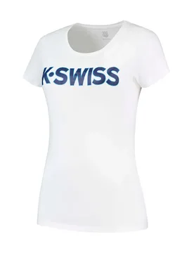 Essentials Short Sleeve T-shirt White S - K-swiss - FashionsVida