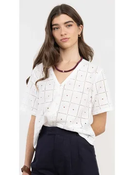 El Ganso - Camisa de mujer corta - El Ganso - FashionsVida