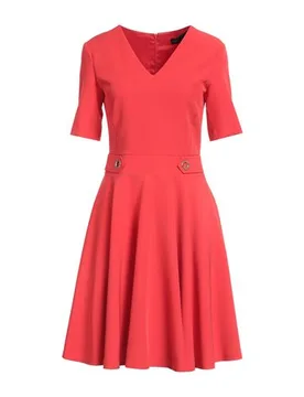 Vestido midi Mujer Rojo tomate 34,36,40,42 Mujer - Trussardi - FashionsVida