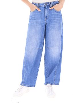 Jeans balloon BLU CHIARO 29