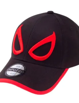 Yeux Minimalistes Spiderman Black / Red One Size unisex