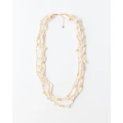 Sfera - Collar multifilas conchas