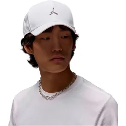 Jordan rise jumpman visera lona Blanco (M/L)