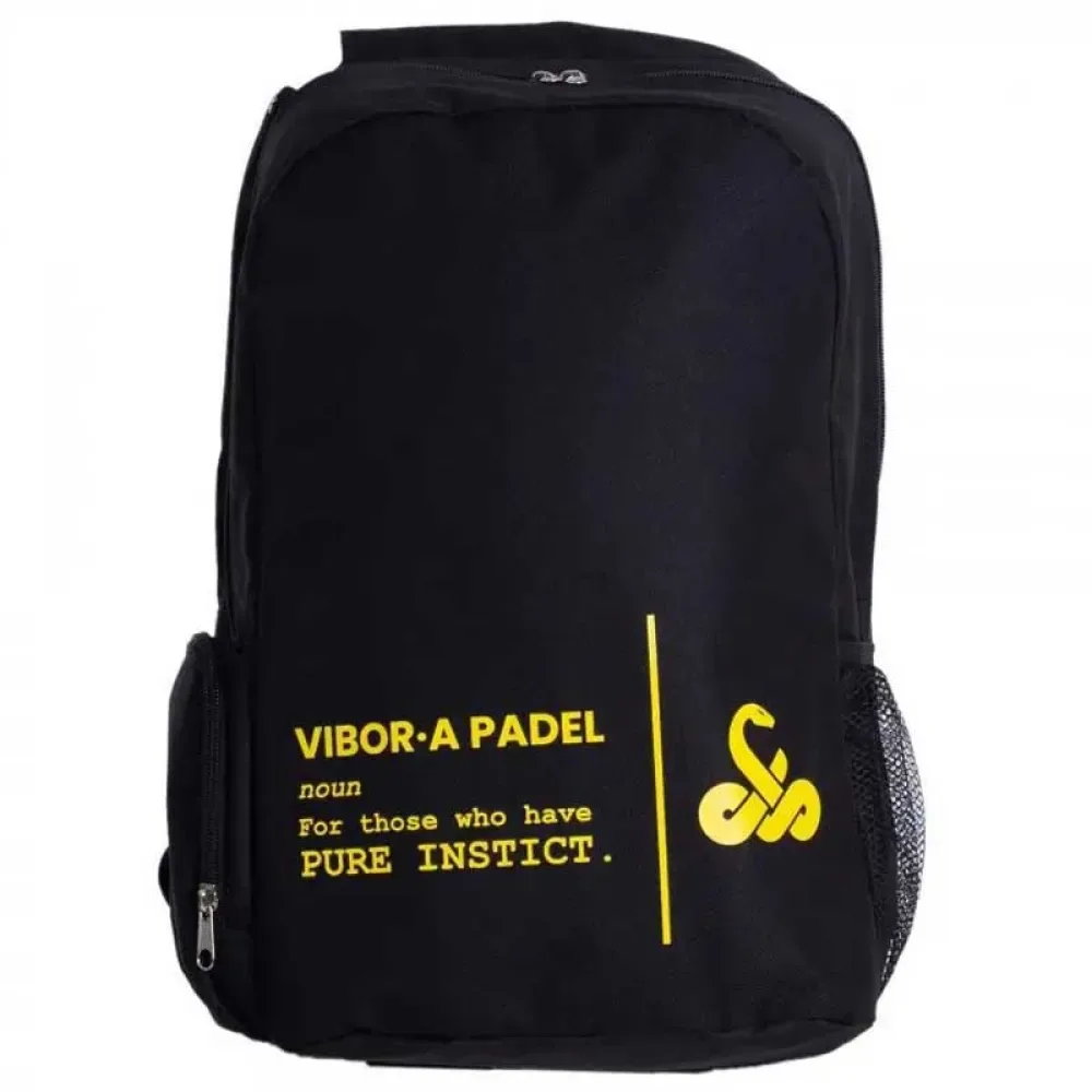 Lantra Backpack Black / Yellow One Size - Vibor-a - FashionsVida