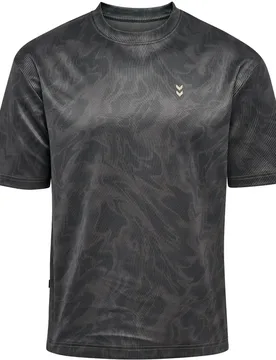T-shirt à Manches Courtes Hiit Aop Loose 2301 L - Hummel - FashionsVida