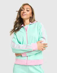 Womens Giacca della Tuta Classic - Verde, verde verde Donna taglia L