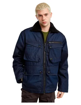 Veste Utility Worn In Deep Frisian Night S Homme - G-Star - FashionsVida