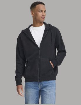 Felpa con zip e cappuccio dress blu JUSTE 20718483