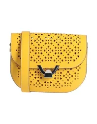 Bolso con bandolera Mujer Amarillo -- Mujer