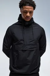 Herren Herren Active Gym Regular Fit Windjacke Black Größe 2XL