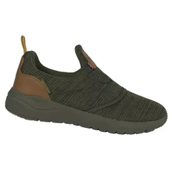 Easy Stretch Fishing Trainers Khaki UK 12 Men
