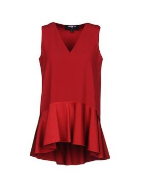 Top Mujer Rojo 36,38,40 Mujer