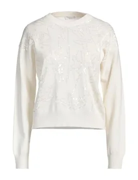 Pullover Damen Cremeweiß L,M,S Damen - Brunello cucinelli - FashionsVida