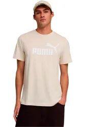 Essentials no1 logo camiseta manga corta hombre Beige (L)