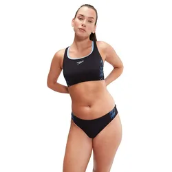 Placement Bikini Black / True Cobalt / Curious Blue UK 32 Women