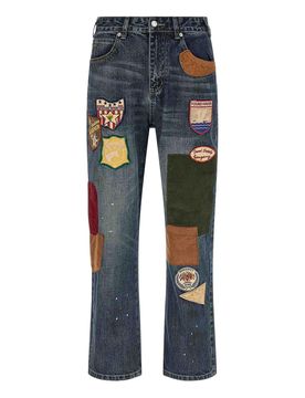 Found Jeans patchwork