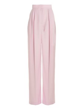 Pantaloni con pieghe frontali