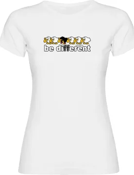 T-shirt à Manches Courtes Be Different Train White L - Kruskis - FashionsVida