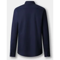 Camisa oxford de hombre teñida en prenda fit tailored