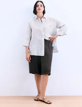 Bermuda de mujer con tumbleado - Couchel - FashionsVida