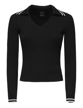 Pinko Maglia Stile Polo Con Logo