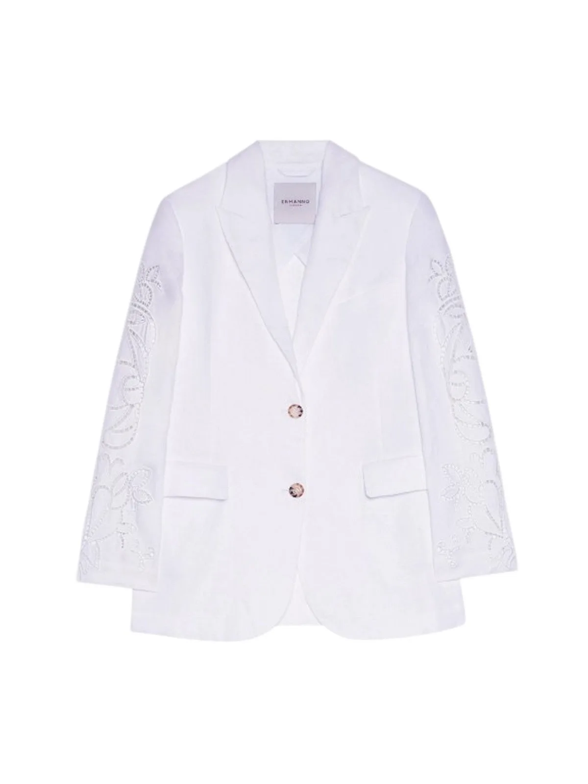 Giacche donna - blazer - bianco - Ermanno Scervino - FashionsVida