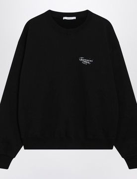 Sweatshirt in Fleece with Stamp Print