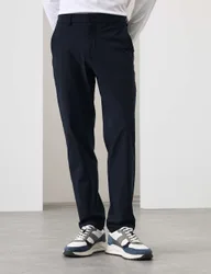 Performance Straight Fit Technical Trousers Dark Navy male