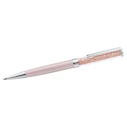 Penna a sfera Crystalline, Rosa, Laccato rosa, cromato OS