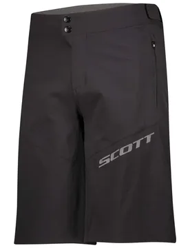 Pantaloni Corti Endurance Ls/fit W/pad Black - Scott - FashionsVida