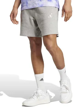 All Szn Pure Cotton French Terry Shorts Grey Marl male - Adidas - FashionsVida