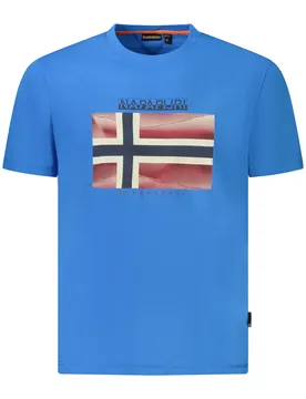 Herren KURZARM-T-SHIRT Blau NP0A4IE5SLARISS_BLB2W