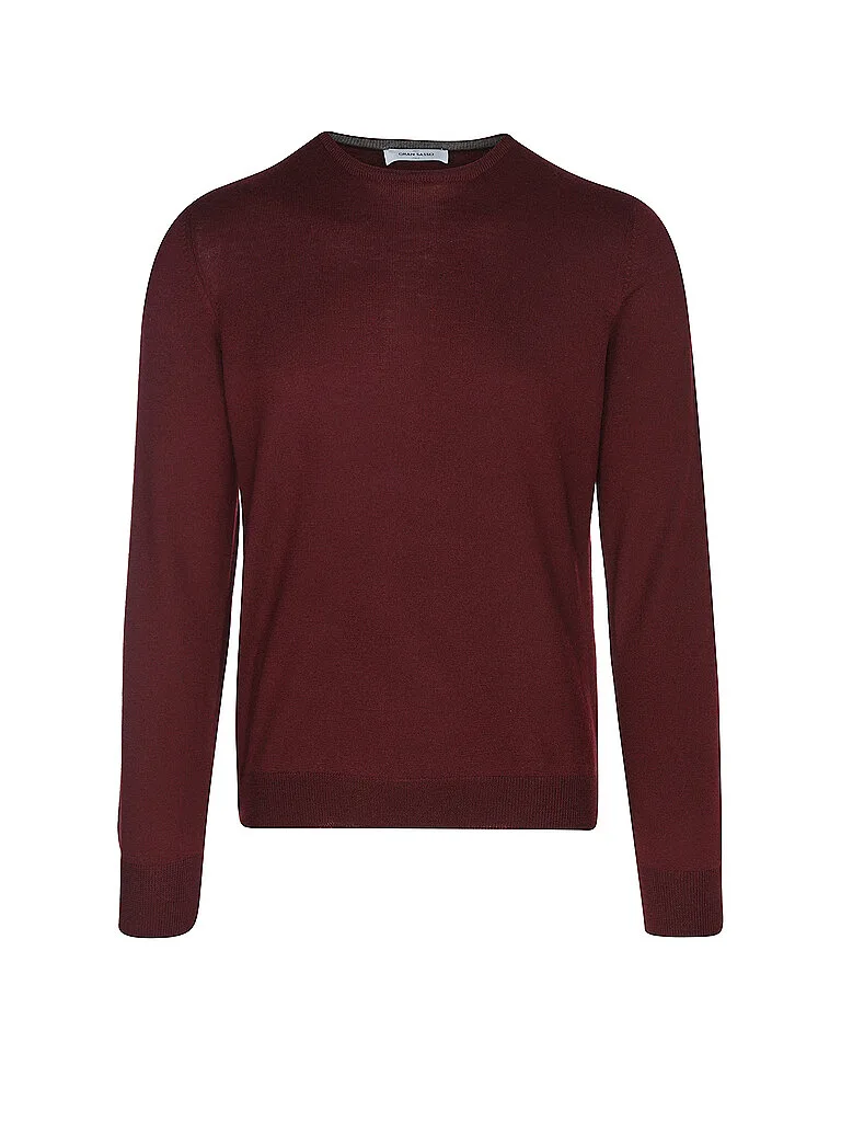 Pullover rosso scuro 50 - Gran Sasso - FashionsVida