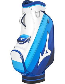 Mizuno Cartbag Tour, weiss/blau
