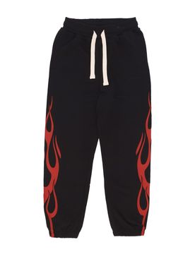 Pantalone Tuta Leggero Uomo Flames Pants Black/red