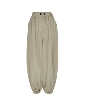 Pantaloni Barrel Leg TSSKALLA beige 42 - TopShop - FashionsVida