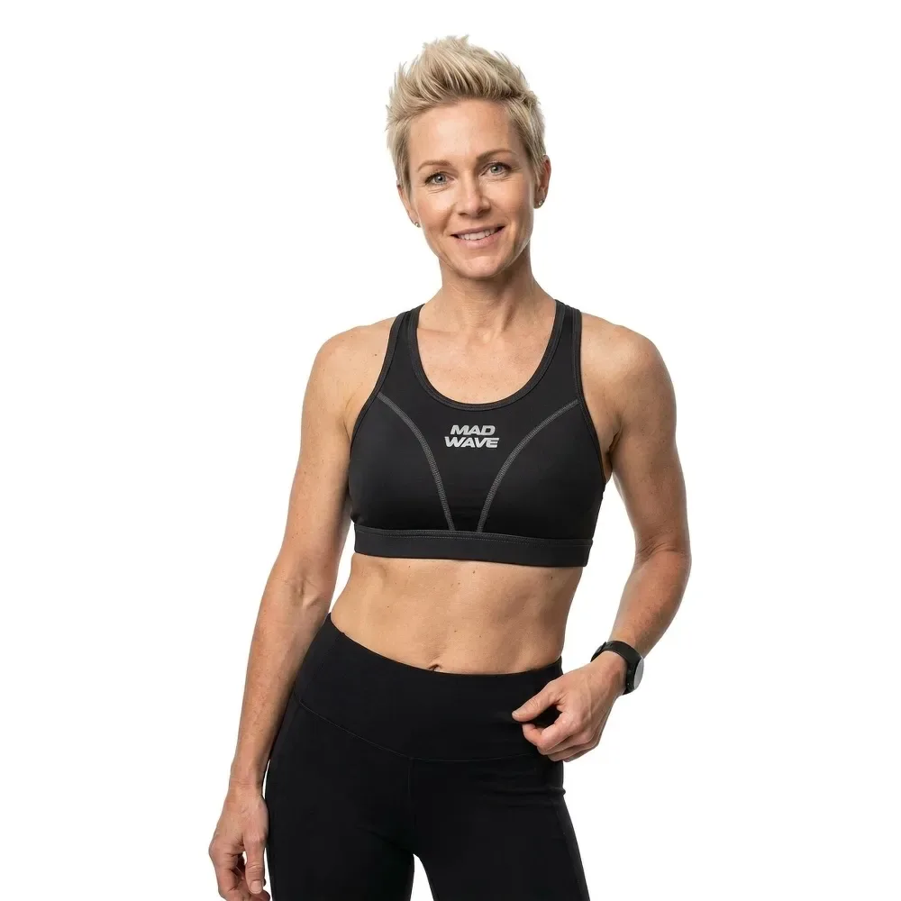 Top De Sport Rival Black XL - Mad Wave - FashionsVida
