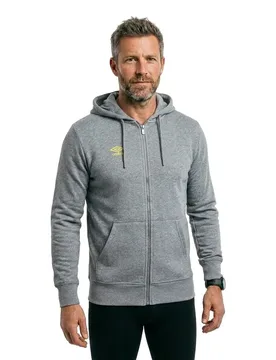 Veste Fw Small Logo Castlerock Marl / Castlerock XL Homme - Umbro - FashionsVida
