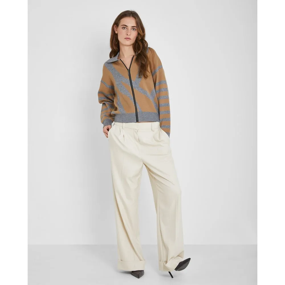 Chaqueta de mujer con cierre de cremallera - Trucco - FashionsVida