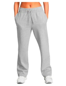 Pantalon Rival Fleece Straight Mod Gray Light Heather / White 2XL